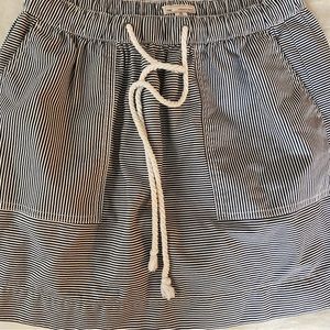 Pinstriped Gap skirt
